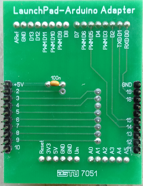 TI-Launchpad-Arduino-Adapter